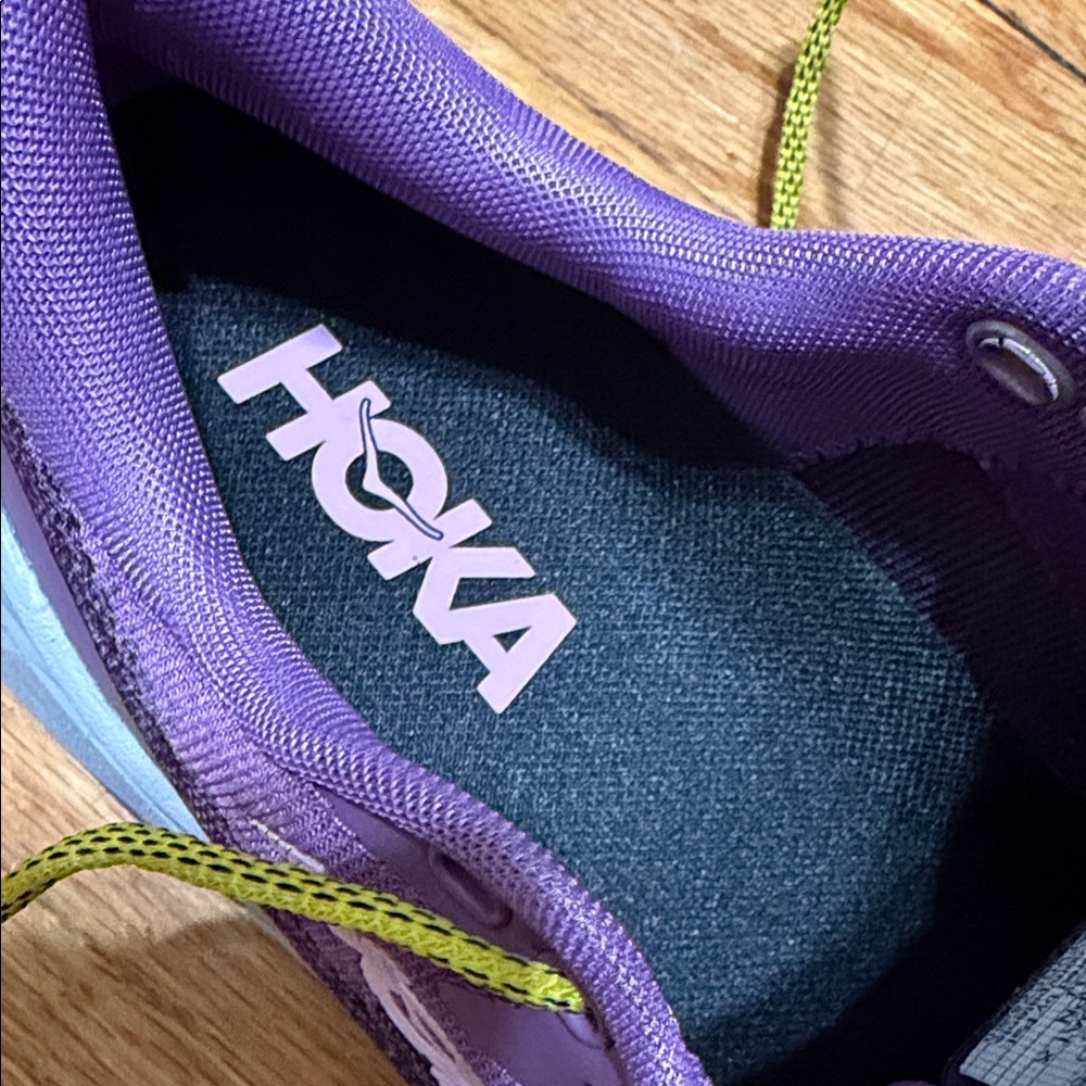 Hoka Women's Purple and Blue Athletic Shoes - Picture 5 of 6